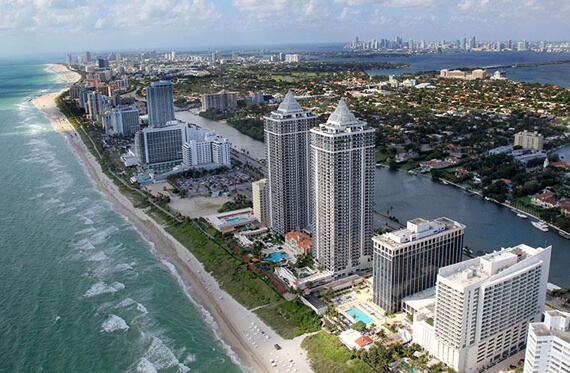 Miami Beach Car, Service Areas - Driven Miami