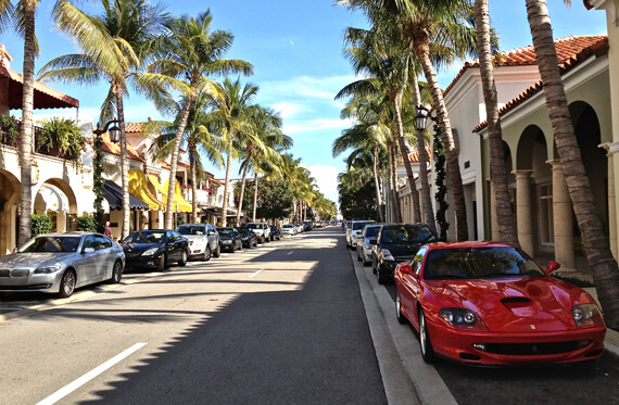 Palm Beach Bar, Service Areas - Driven Miami